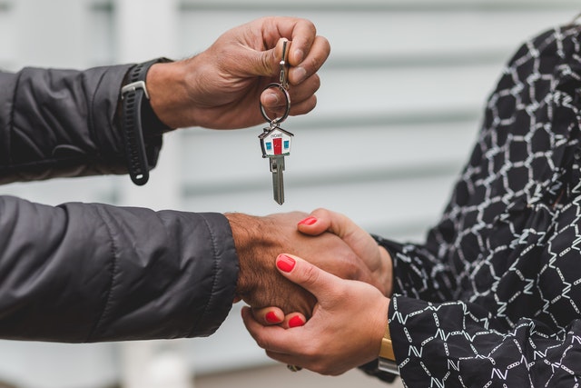 Customer given keys to home - Notary Loan Signing